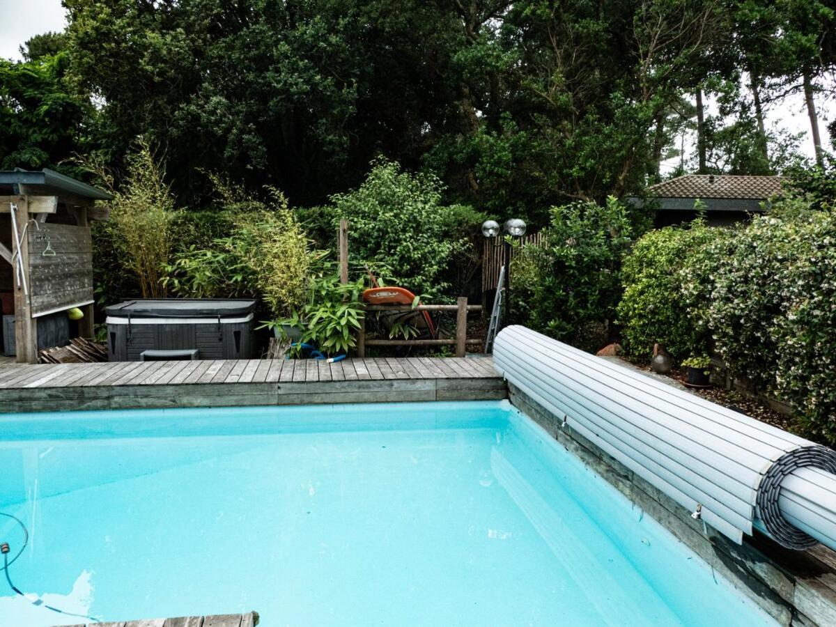 Willa House With Heated Pool And Jacuzzi Soorts-Hossegor Zewnętrze zdjęcie