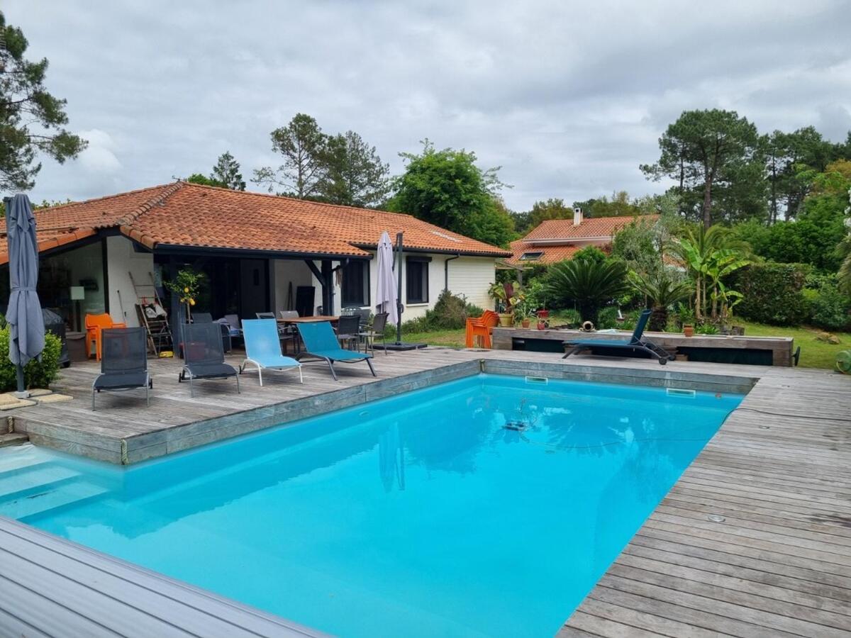 Willa House With Heated Pool And Jacuzzi Soorts-Hossegor Zewnętrze zdjęcie