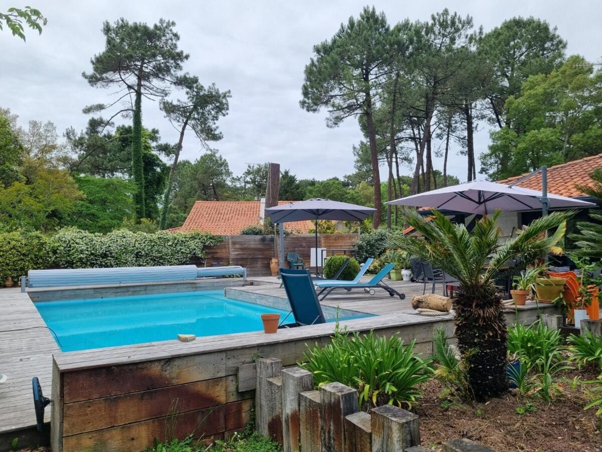 Willa House With Heated Pool And Jacuzzi Soorts-Hossegor Zewnętrze zdjęcie