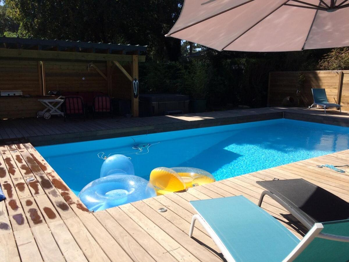Willa House With Heated Pool And Jacuzzi Soorts-Hossegor Zewnętrze zdjęcie