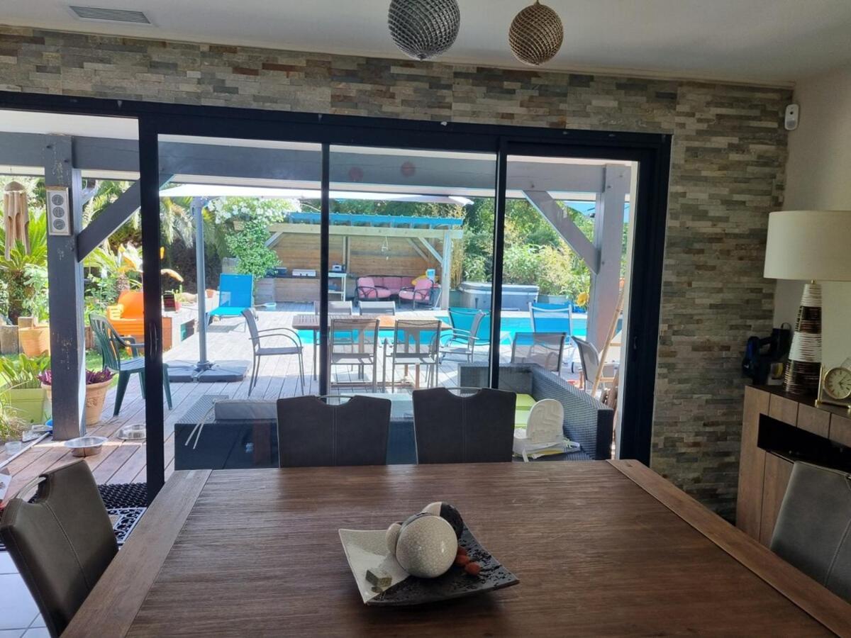 Willa House With Heated Pool And Jacuzzi Soorts-Hossegor Zewnętrze zdjęcie